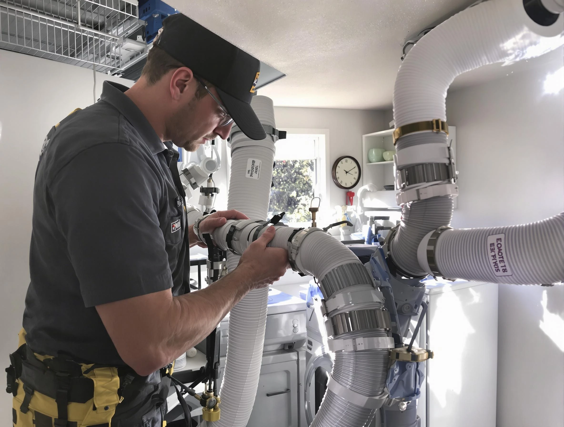 Dryer Vent Hose Installation in Richmond