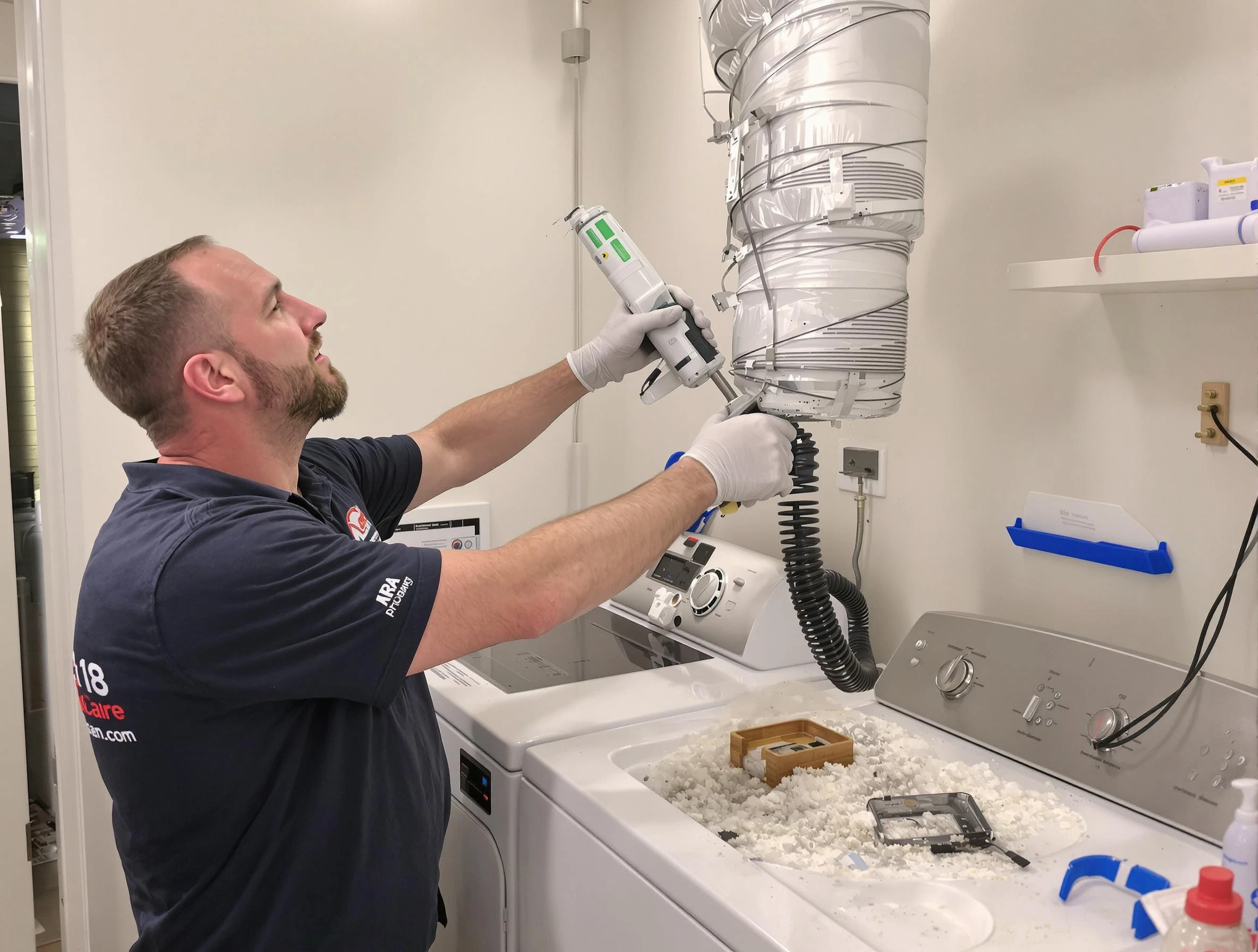 Gas Dryer Vent Cleaning in Richmond