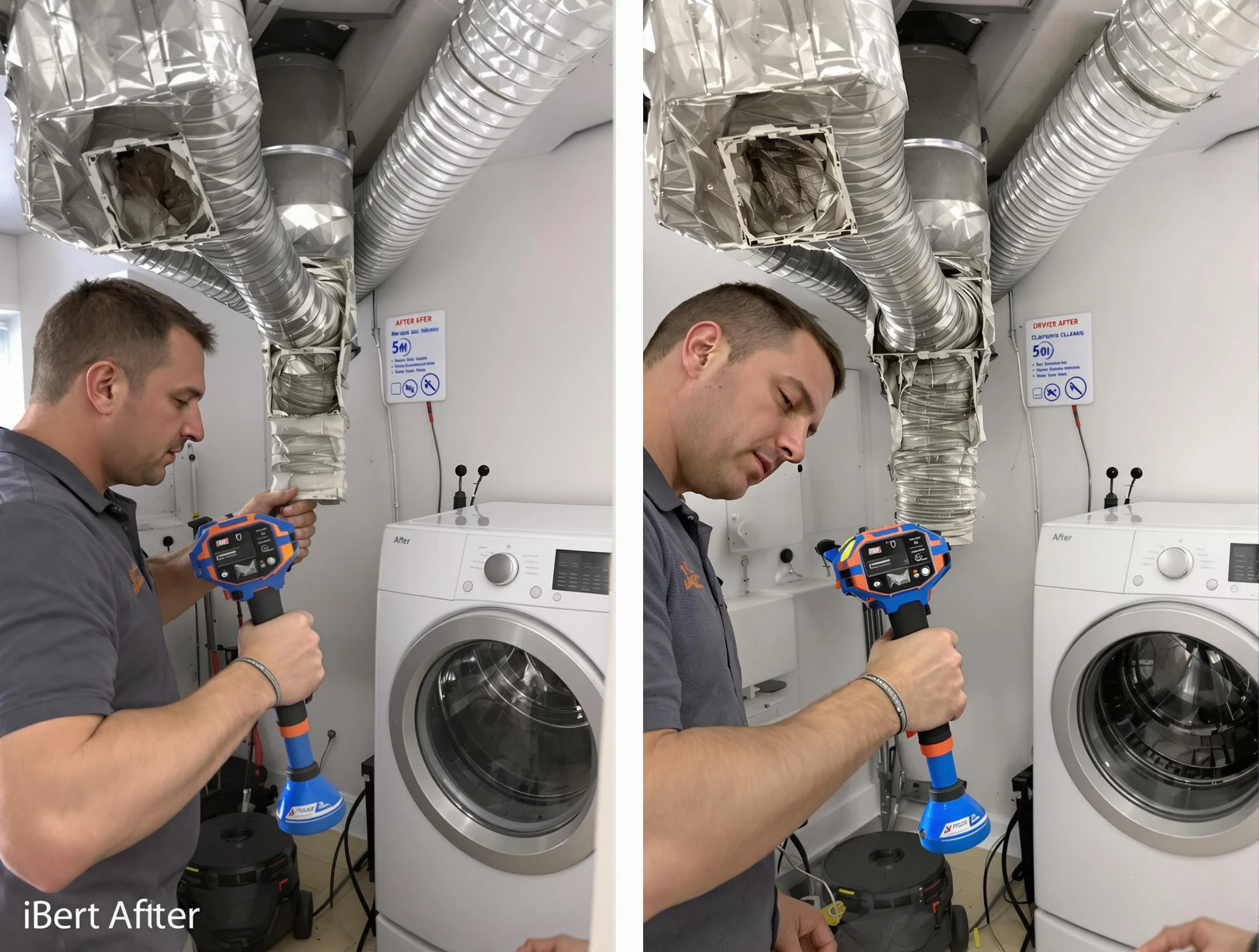 Professional clogged vent cleaning by Richmond Dryer Vent Cleaning in Richmond