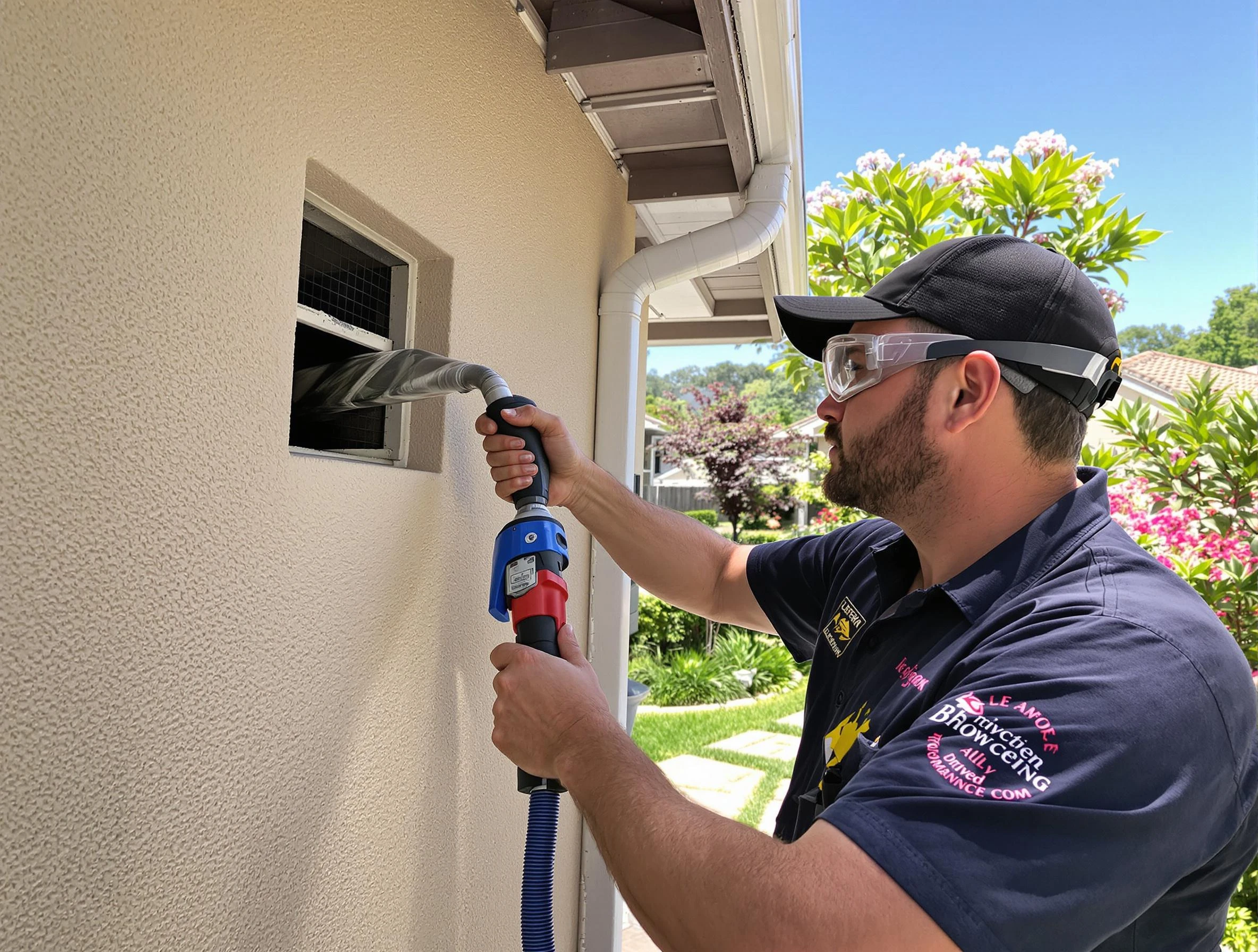 Professional dryer vent cleaning by Richmond Dryer Vent Cleaning in Richmond