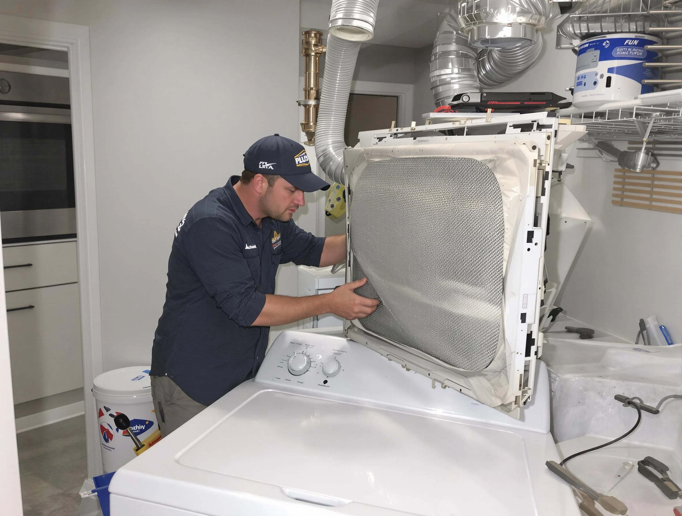 Expert vent cover replacement by Richmond Dryer Vent Cleaning in Richmond