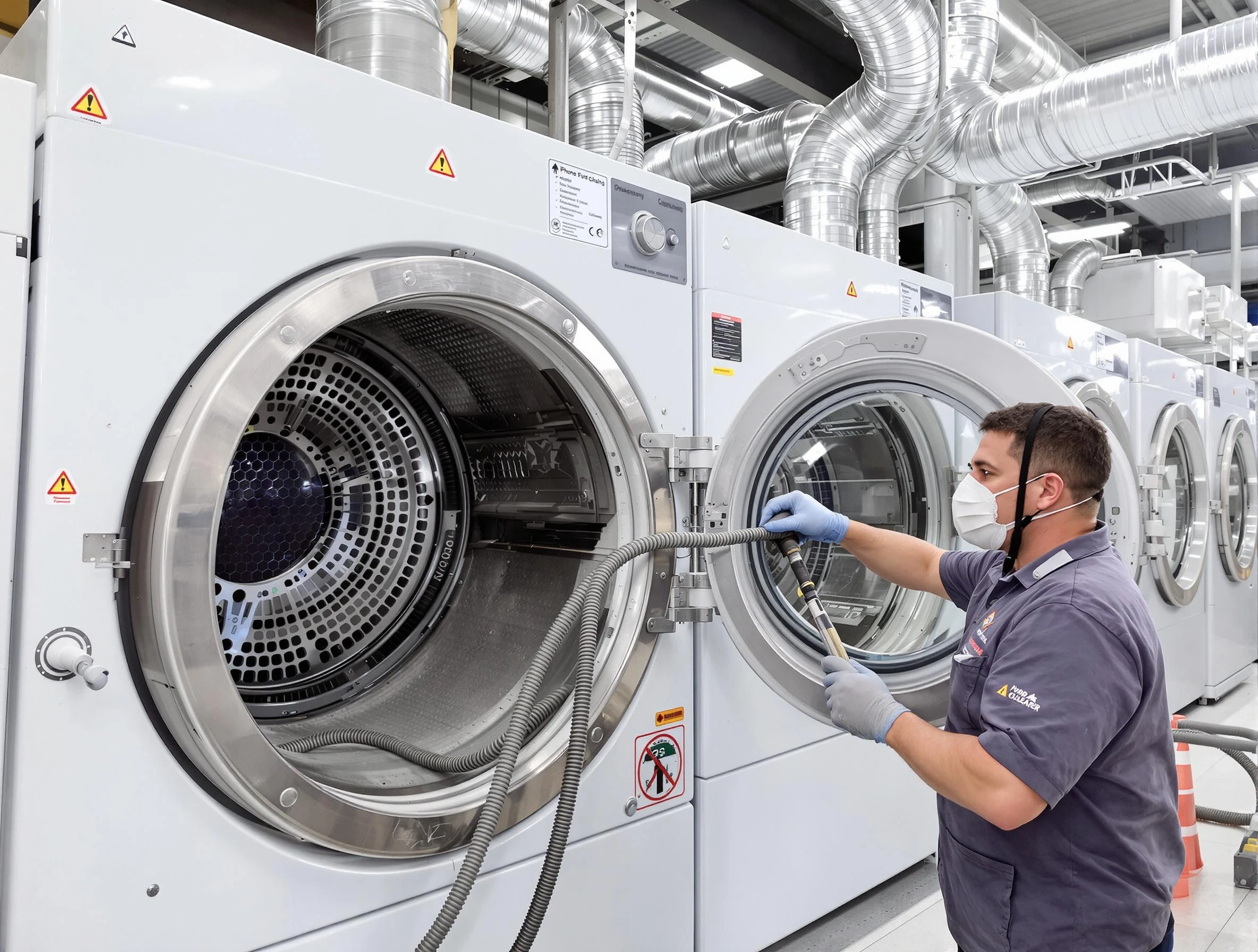 Industrial-grade dryer vent cleaning by Richmond Dryer Vent Cleaning in Richmond